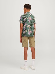 Revere Collar Printed Short Sleeve Shirt - Image 3 of 7