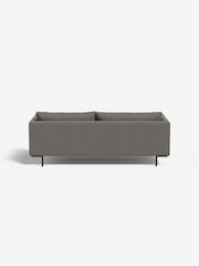 MADE.COM Basket Weave Dark Natural Harlow 3 Seater Sofa - Image 2 of 3