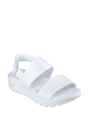 Skechers White Arch Fit Footsteps Day Dream Sandals - Image 2 of 3