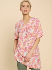 White Stuff White 100% Linen Lina Tunic - Image 2 of 7
