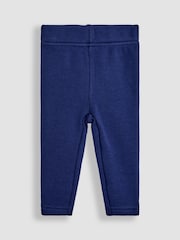 JoJo Maman Bébé Pink Fleece-Lined Leggings 2 Pack - Image 3 of 7
