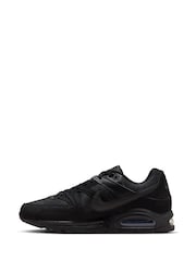 Nike Dark Black Air Max Command Trainers - Image 2 of 8