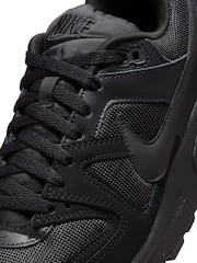 Nike Dark Black Air Max Command Trainers - Image 7 of 8