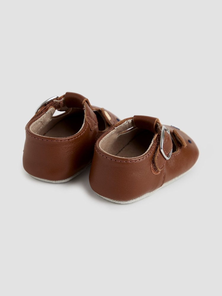 Классические кожаные туфли JoJo Maman Bébé Bear Pre Walker - Изображение 2 из 4