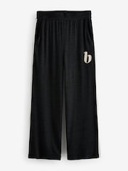 B byTed Baker Cotton Viscose Modal Blend Lounge Black Trousers - Image 5 of 7