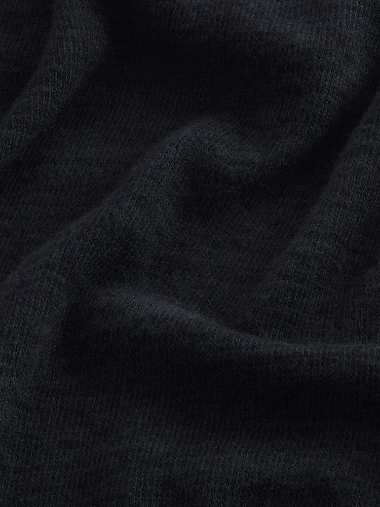 B byTed Baker Cotton Viscose Modal Blend Lounge Black Trousers - Image 7 of 7