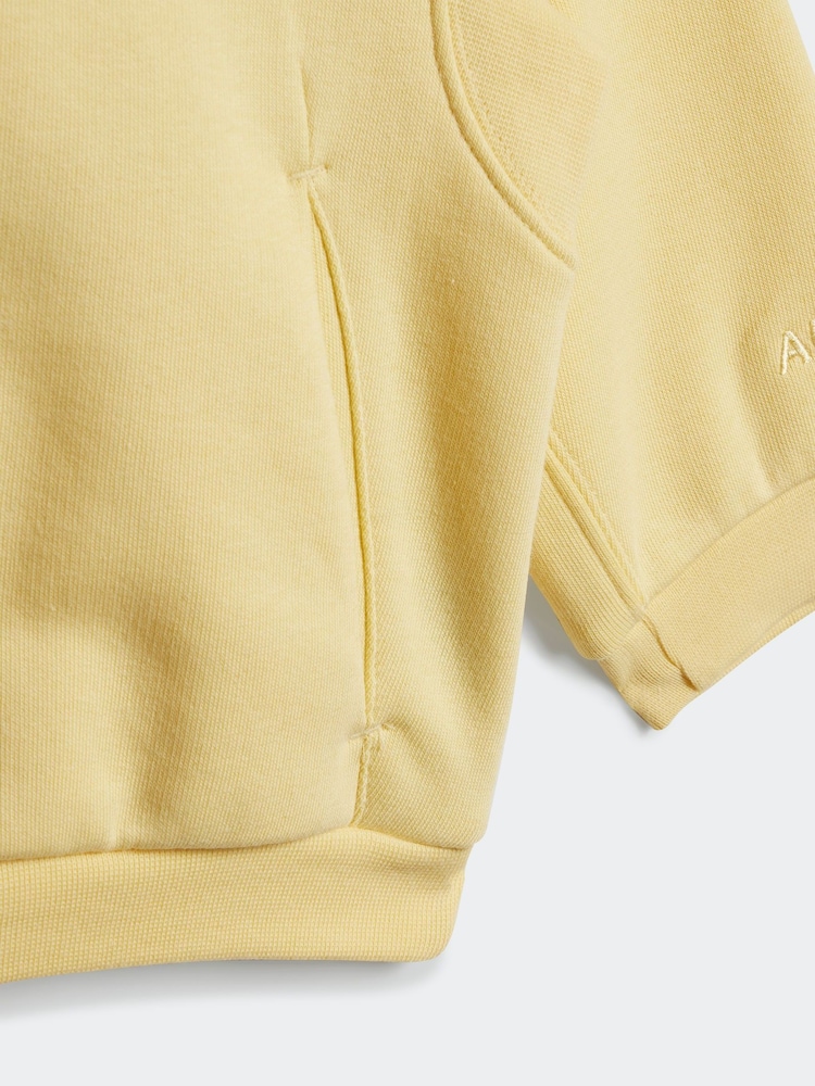 adidas Yellow Infant All SZN Tracksuit - Image 7 of 7
