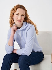 Crew Clothing Plain Cotton Regular Hoodie - Image 4 of 4