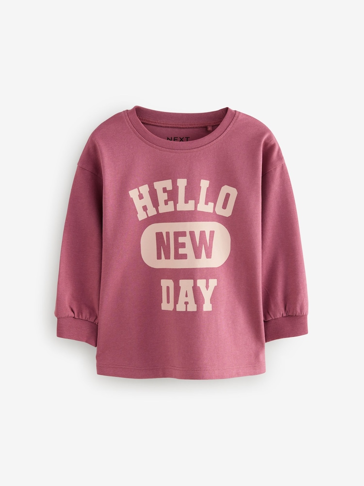 Pink - 4er-Pack Langarmshirts aus 100 % Baumwolle (3 Monate bis 7 Jahre) - Bild 2 von 8 Pink - 4er-Pack Langarmshirts aus 100 % Baumwolle (3 Monate bis 7 Jahre) - Bild 2 von 8