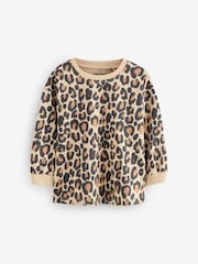 Pink 100% Cotton Long Sleeve Tops 4 Pack (3mths-7yrs) - Image 4 of 8