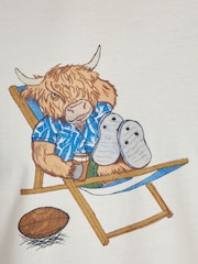 Raging Bull Cream Deckchair Bully T-Shirt - Image 7 of 7