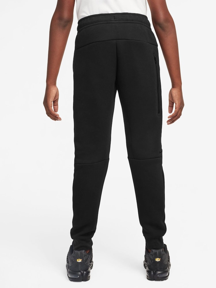 Czarny - Polarowe joggersy Nike Tech Fleece - Image 2 of 9