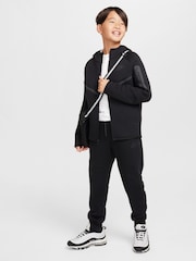 Czarny - Polarowe joggersy Nike Tech Fleece - Image 3 of 9