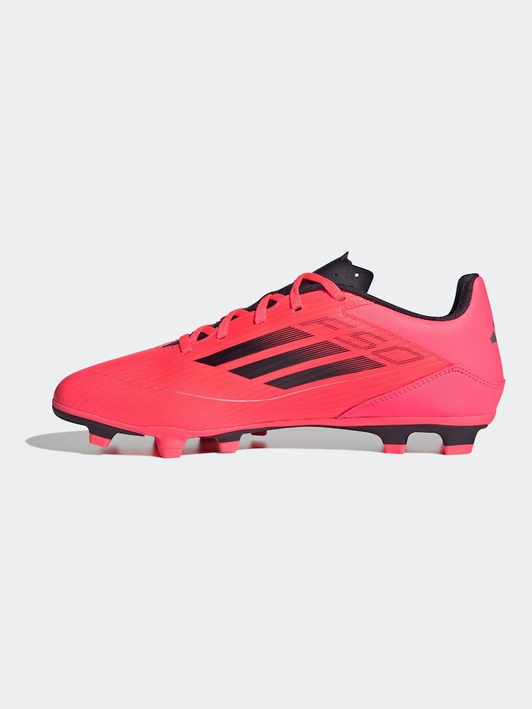 adidas Bright Red F50 Club Flexible Ground Boots - Image 2 of 10