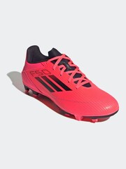 adidas Bright Red F50 Club Flexible Ground Boots - Image 3 of 10