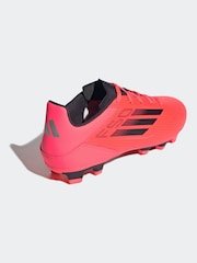 adidas Bright Red F50 Club Flexible Ground Boots - Image 4 of 10