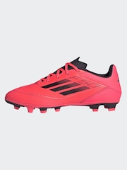 adidas Bright Red F50 Club Flexible Ground Boots - Image 5 of 10