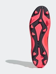 adidas Bright Red F50 Club Flexible Ground Boots - Image 9 of 10