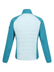 Regatta Cyan Blue Womens Clumber Hybrid V Walking Jacket - Image 8 of 9