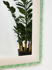 Oliver Bonas Natural Issey Boucle Full Length Mirror - Image 3 of 4