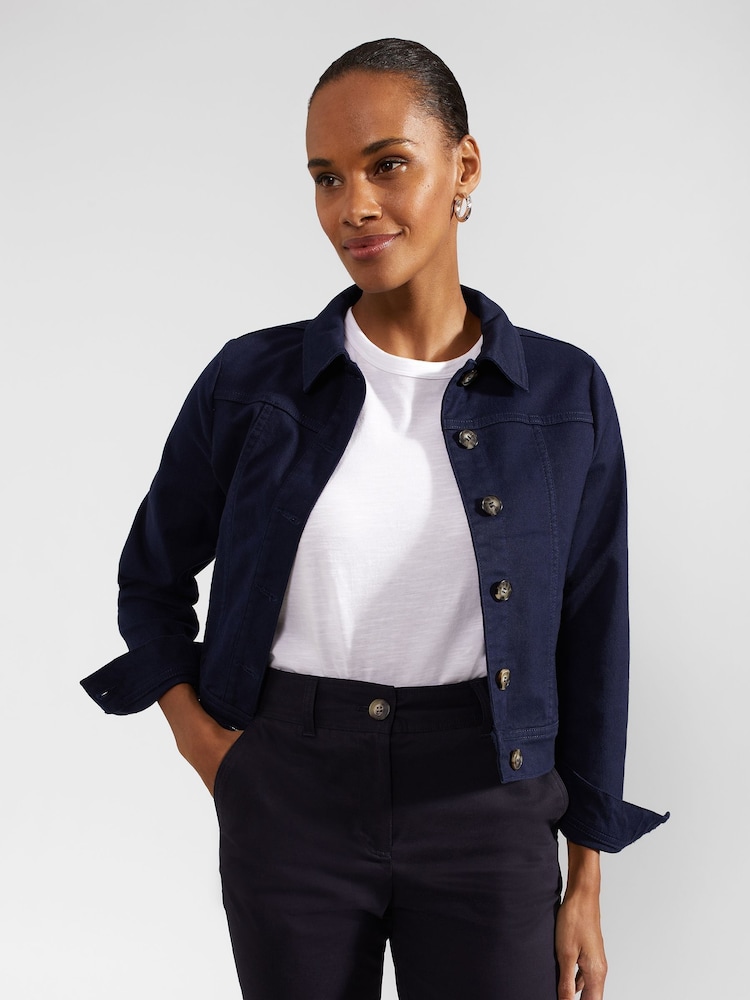 Hobbs Blue Selborne Jacket - Image 1 of 4 Hobbs Blue Selborne Jacket - Image 1 of 4