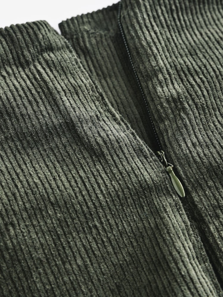 Green Corduroy Mini Skirt - Image 8 of 8 Green Corduroy Mini Skirt - Image 8 of 8
