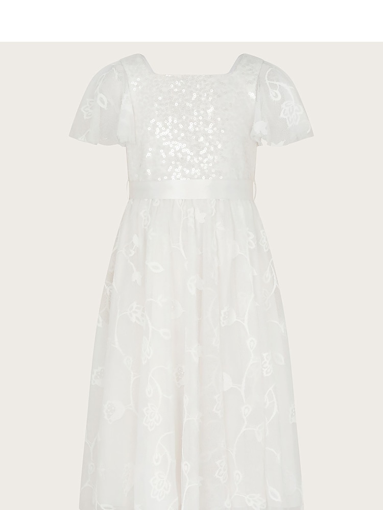 Monsoon Natural Embellished Truth Dress - Image 2 of 4