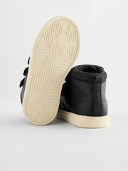 Black Wide Fit (G) 3 Strap Touch Fastening Smart Ankle Boots - Image 3 of 5
