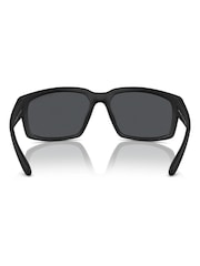 Armani Exchange Ax4142Su Rectangle Polarised Black Sunglasses - Image 3 of 5