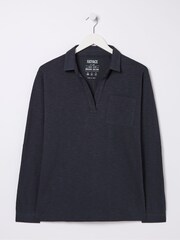 FatFace Paige Blue Jersey Shirt - Image 5 of 5