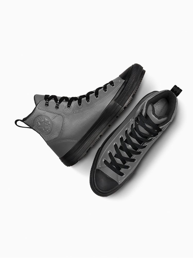Converse Grey Chuck Taylor All Star Berkshire Boots - Image 4 of 11
