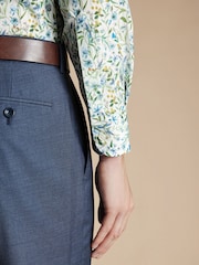 Charles Tyrwhitt Multi Slim Fit Liberty Fabric Floral Print 100% Cotton Shirt - Image 3 of 6