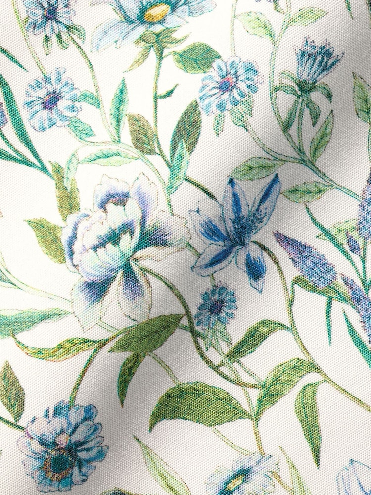 Charles Tyrwhitt Multi Slim Fit Liberty Fabric Floral Print 100% Cotton Shirt - Image 6 of 6