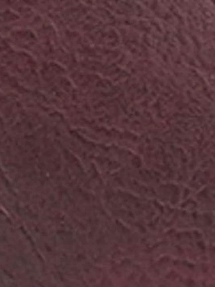 Pavers Burgundy Knitted cuff Lace up Ankle Boots - Image 6 of 6