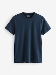 Navy Sininen/harmaa - 100% puuvillakerrostus t-paidat 2 pakkaus - Kuva 7 / 10