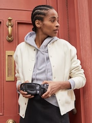 Baukjen Antonia White Bomber Jacket - Image 2 of 5