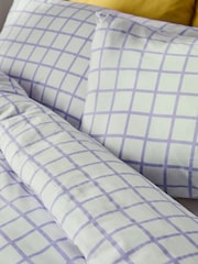 Novogratz Rosalind Check 100% Cotton Duvet Cover and Pillowcase Set - Изображение 3 из 4