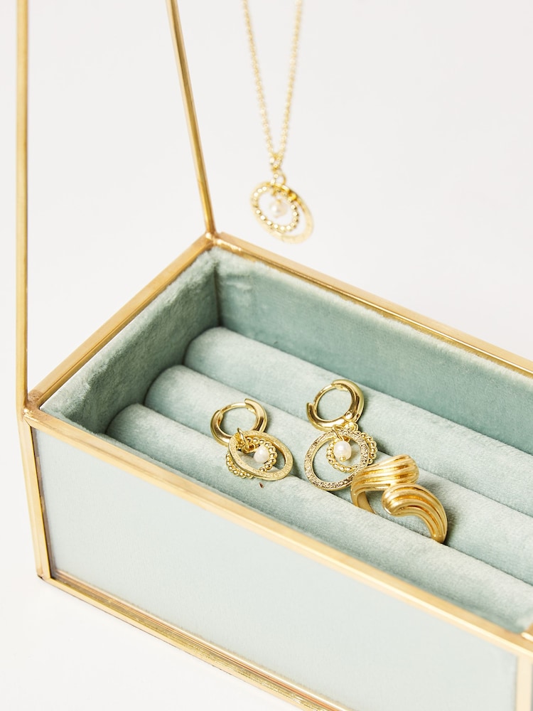Oliver Bonas Gold Resin Jewellery Stand - Image 4 of 4