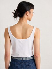 Seasalt Cornwall White Tidal Drift Vest - Image 2 of 5
