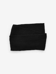 Black Cable Cable Hat, Gloves and Scarf Set (3-16yrs) - Image 2 of 5