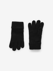 Black Cable Cable Hat, Gloves and Scarf Set (3-16yrs) - Image 4 of 5