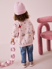 Pale Pink Christmas Sweatshirt (3mths-7yrs) - Image 3 of 8