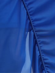 AllSaints Blue Ulla Dress - Image 5 of 7