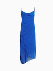 AllSaints Blue Ulla Dress - Image 7 of 7
