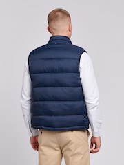 U.S. Polo Assn. Blue 3D Tape Mens Gilet - Image 4 of 8
