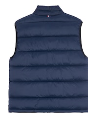 U.S. Polo Assn. Blue 3D Tape Mens Gilet - Image 6 of 8