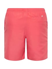 BadRhino Big & Tall Pink Plain Swim Shorts - Image 4 of 4