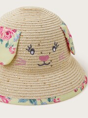 Monsoon Yellow Baby Bunny Hat - Image 3 of 3