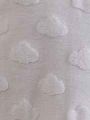 Mamas & Papas Cloud Jacquard Wrap White Romper - Image 3 of 4