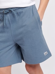 Lee Blue Boys 100% Cotton Badge Shorts - Image 3 of 5